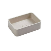 Rimini Concrete BNK Basin  506 X 326 X 100mm - White Sandstone
